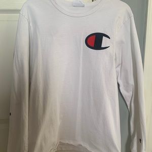 Champion white long sleeve